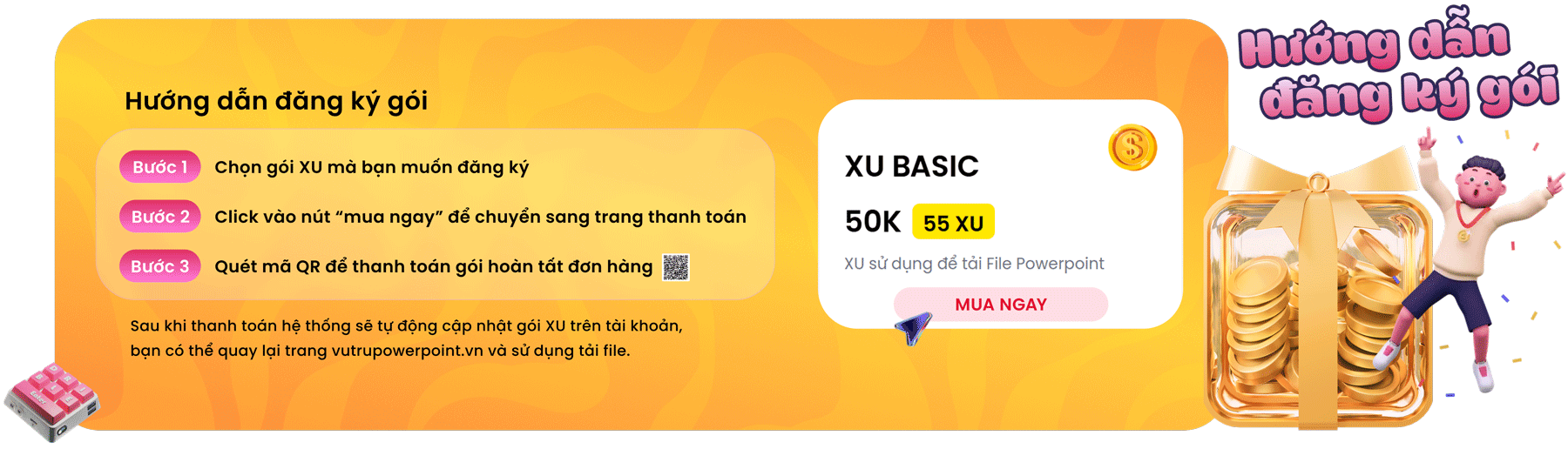 Banner vị trí mua gói 2